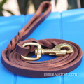  pet training lead supplies personalized pet leather leash Manufactory